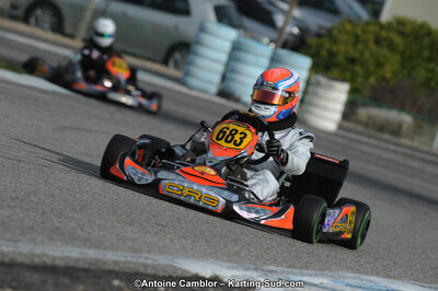 10/03/2013 : 1ère manche du Trophée Vincent Sanchez à Lavelanet (Photos Antoine Camblor) 2013 — karting