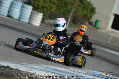 10/03/2013 : 1ère manche du Trophée Vincent Sanchez à Lavelanet (Photos Antoine Camblor) 2013 — karting