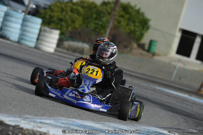 10/03/2013 : 1ère manche du Trophée Vincent Sanchez à Lavelanet (Photos Antoine Camblor) 2013 — karting