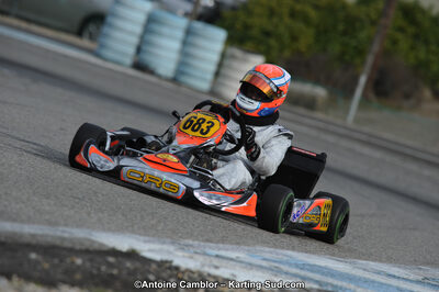 10/03/2013 : 1ère manche du Trophée Vincent Sanchez à Lavelanet (Photos Antoine Camblor) 2013 — karting