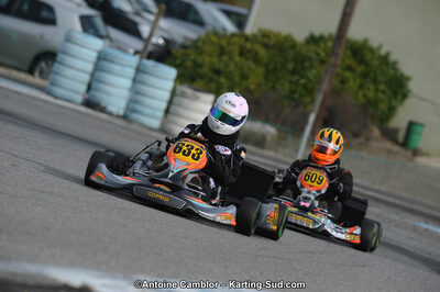 10/03/2013 : 1ère manche du Trophée Vincent Sanchez à Lavelanet (Photos Antoine Camblor) 2013 — karting