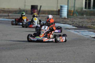 10/03/2013 : 1ère manche du Trophée Vincent Sanchez à Lavelanet (Photos Antoine Camblor) 2013 — karting