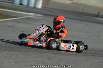 10/03/2013 : 1ère manche du Trophée Vincent Sanchez à Lavelanet (Photos Antoine Camblor) 2013 — karting