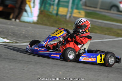 10/03/2013 : 1ère manche du Trophée Vincent Sanchez à Lavelanet (Photos Antoine Camblor) 2013 — karting