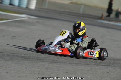 10/03/2013 : 1ère manche du Trophée Vincent Sanchez à Lavelanet (Photos Antoine Camblor) 2013 — karting