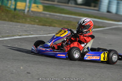 10/03/2013 : 1ère manche du Trophée Vincent Sanchez à Lavelanet (Photos Antoine Camblor) 2013 — karting