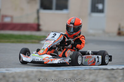 10/03/2013 : 1ère manche du Trophée Vincent Sanchez à Lavelanet (Photos Antoine Camblor) 2013 — karting