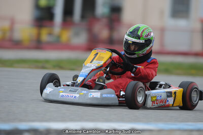 10/03/2013 : 1ère manche du Trophée Vincent Sanchez à Lavelanet (Photos Antoine Camblor) 2013 — karting