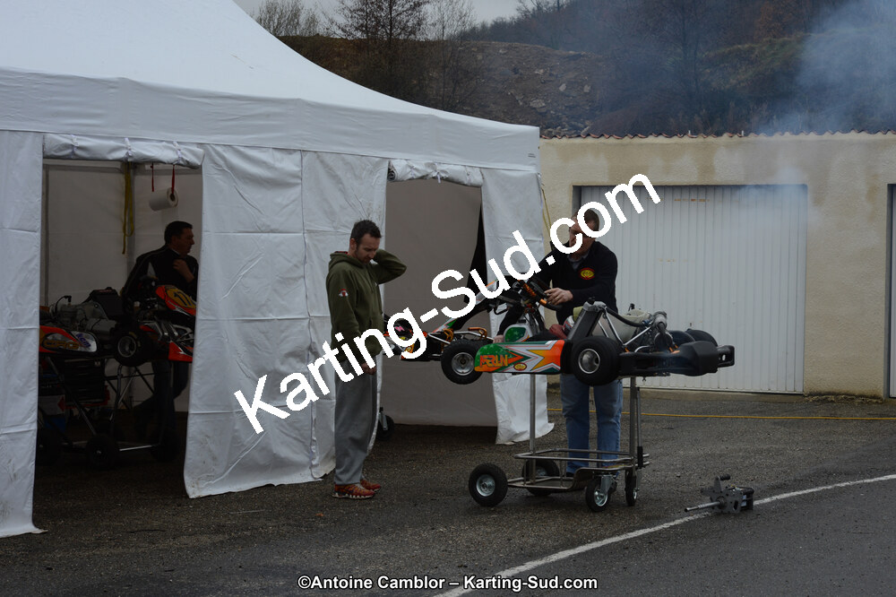 10/03/2013 : 1ère manche du Trophée Vincent Sanchez à Lavelanet (Photos Antoine Camblor) 2013 — karting