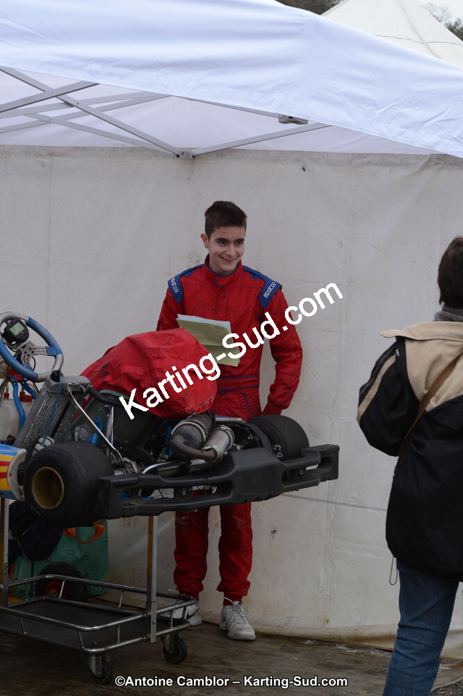 10/03/2013 : 1ère manche du Trophée Vincent Sanchez à Lavelanet (Photos Antoine Camblor) 2013 — karting