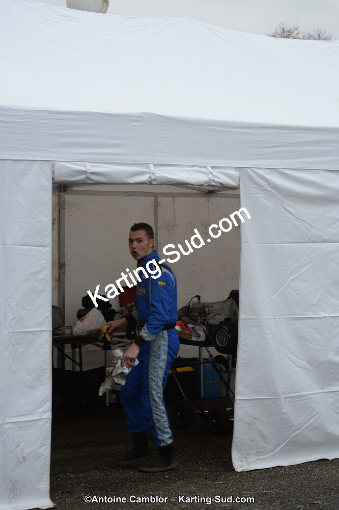 10/03/2013 : 1ère manche du Trophée Vincent Sanchez à Lavelanet (Photos Antoine Camblor) 2013 — karting