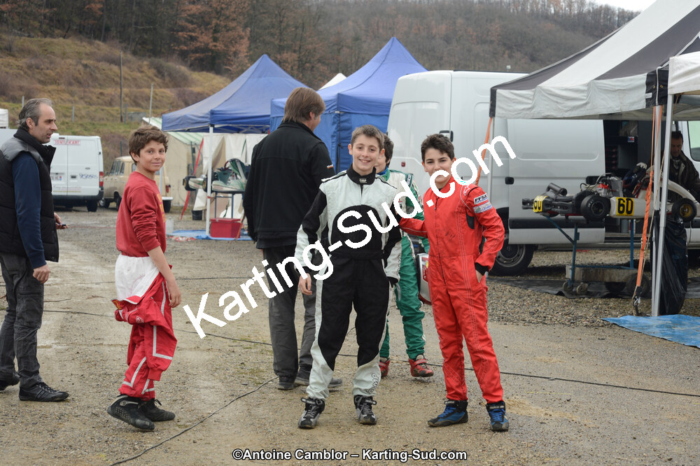 10/03/2013 : 1ère manche du Trophée Vincent Sanchez à Lavelanet (Photos Antoine Camblor) 2013 — karting