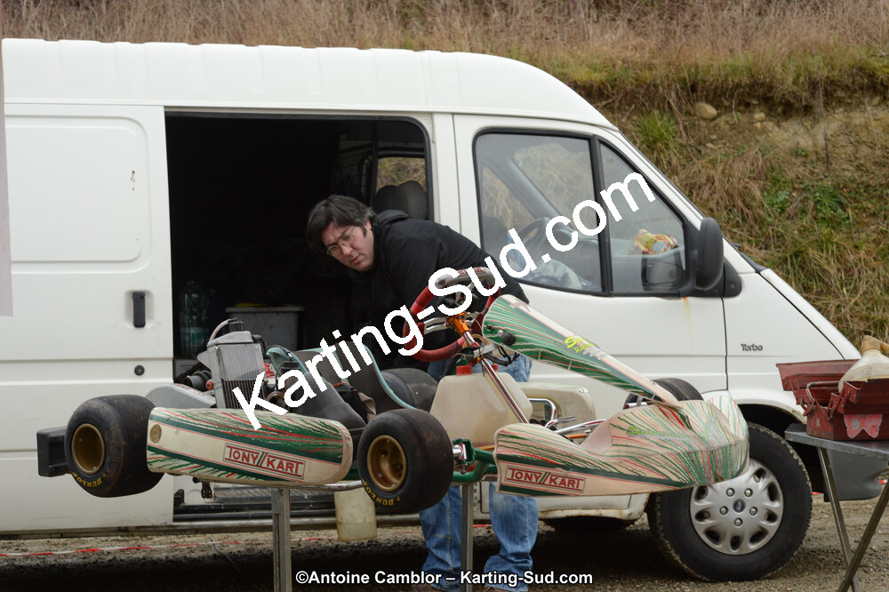 10/03/2013 : 1ère manche du Trophée Vincent Sanchez à Lavelanet (Photos Antoine Camblor) 2013 — karting