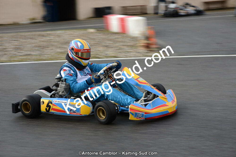 10/03/2013 : 1ère manche du Trophée Vincent Sanchez à Lavelanet (Photos Antoine Camblor) 2013 — karting