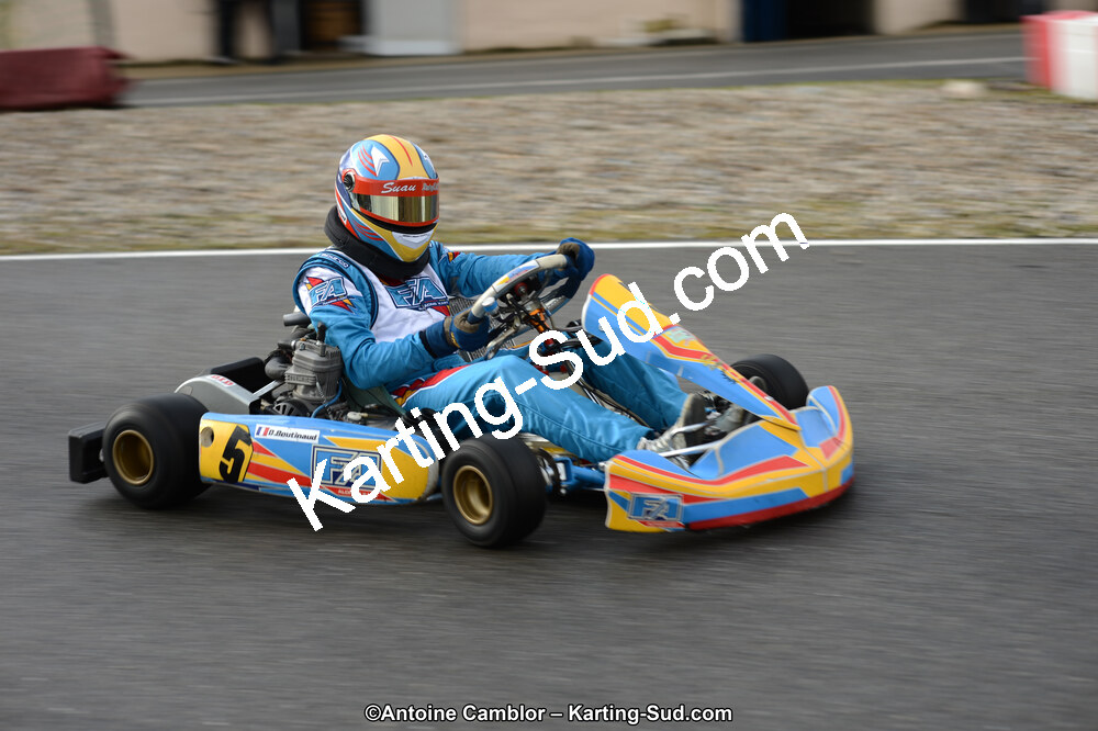 10/03/2013 : 1ère manche du Trophée Vincent Sanchez à Lavelanet (Photos Antoine Camblor) 2013 — karting