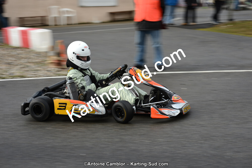 10/03/2013 : 1ère manche du Trophée Vincent Sanchez à Lavelanet (Photos Antoine Camblor) 2013 — karting