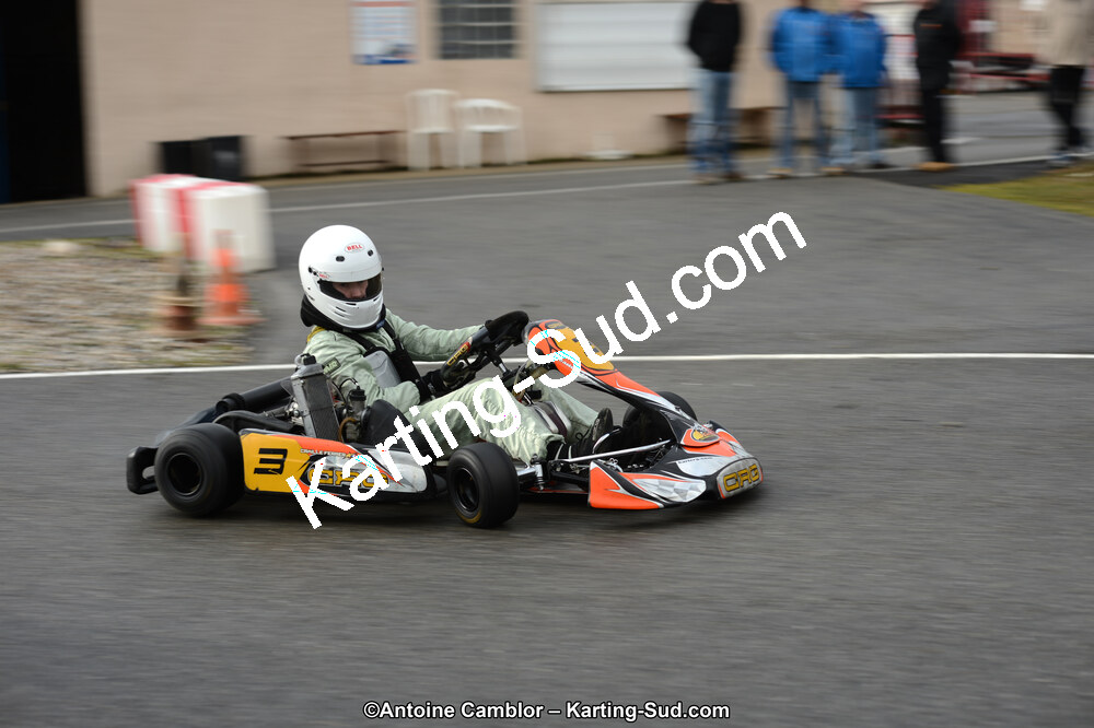 10/03/2013 : 1ère manche du Trophée Vincent Sanchez à Lavelanet (Photos Antoine Camblor) 2013 — karting