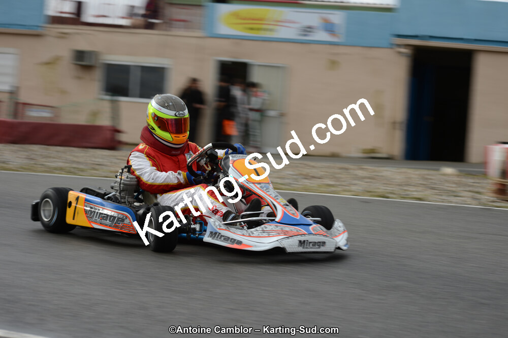 10/03/2013 : 1ère manche du Trophée Vincent Sanchez à Lavelanet (Photos Antoine Camblor) 2013 — karting