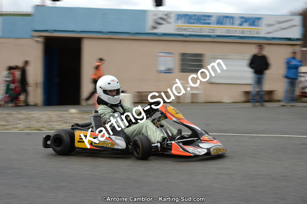 10/03/2013 : 1ère manche du Trophée Vincent Sanchez à Lavelanet (Photos Antoine Camblor) 2013 — karting