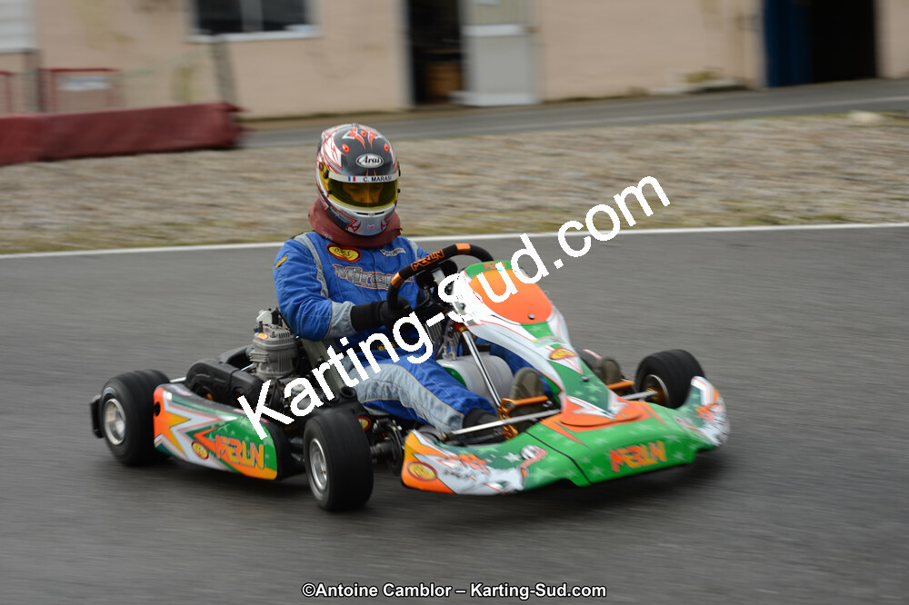 10/03/2013 : 1ère manche du Trophée Vincent Sanchez à Lavelanet (Photos Antoine Camblor) 2013 — karting