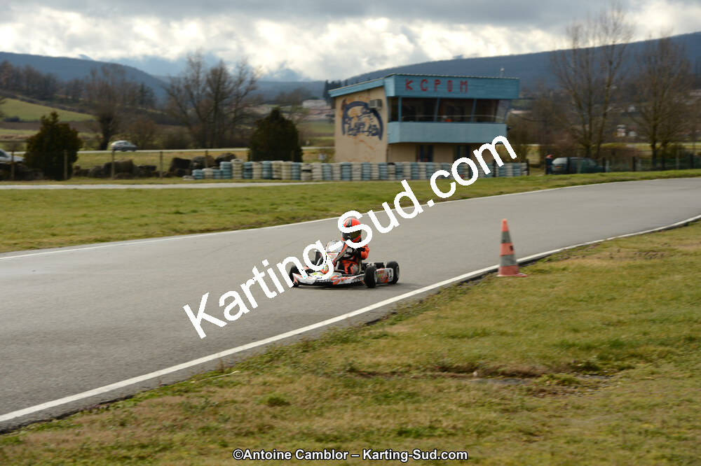 10/03/2013 : 1ère manche du Trophée Vincent Sanchez à Lavelanet (Photos Antoine Camblor) 2013 — karting