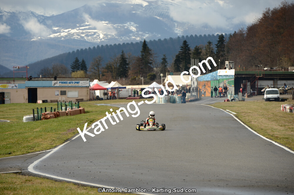 10/03/2013 : 1ère manche du Trophée Vincent Sanchez à Lavelanet (Photos Antoine Camblor) 2013 — karting