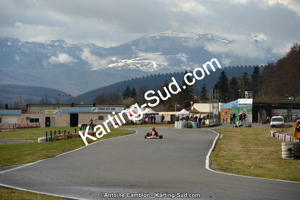 10/03/2013 : 1ère manche du Trophée Vincent Sanchez à Lavelanet (Photos Antoine Camblor) 2013 — karting