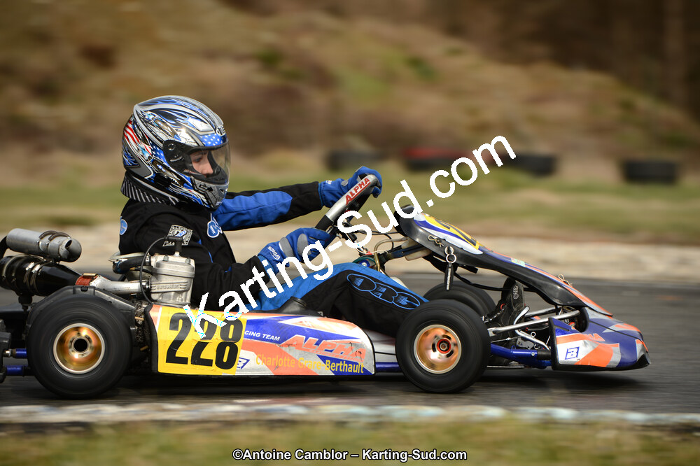 10/03/2013 : 1ère manche du Trophée Vincent Sanchez à Lavelanet (Photos Antoine Camblor) 2013 — karting