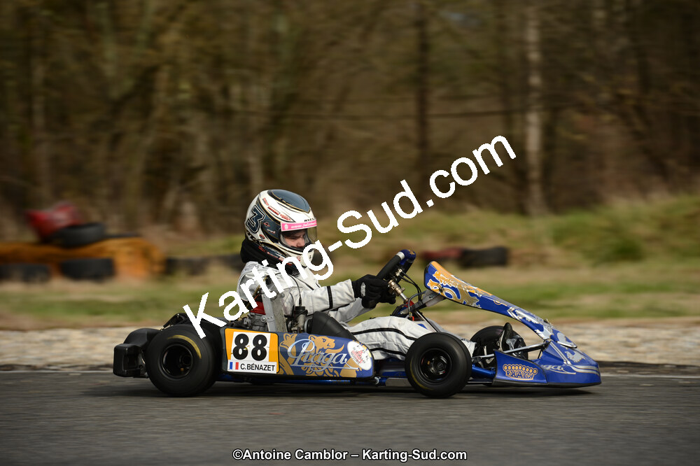 10/03/2013 : 1ère manche du Trophée Vincent Sanchez à Lavelanet (Photos Antoine Camblor) 2013 — karting