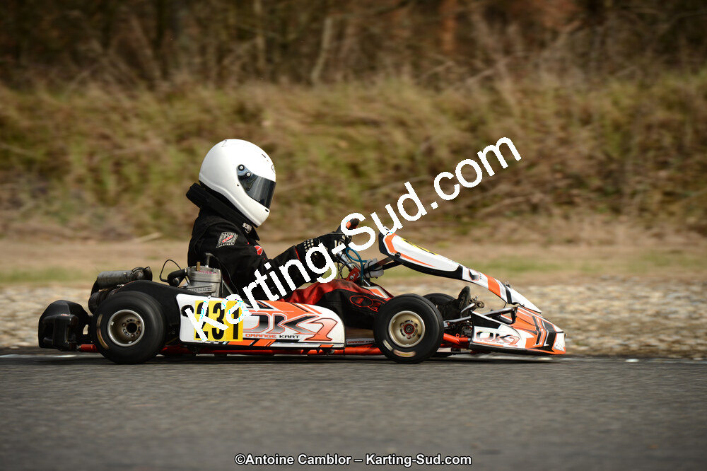 10/03/2013 : 1ère manche du Trophée Vincent Sanchez à Lavelanet (Photos Antoine Camblor) 2013 — karting