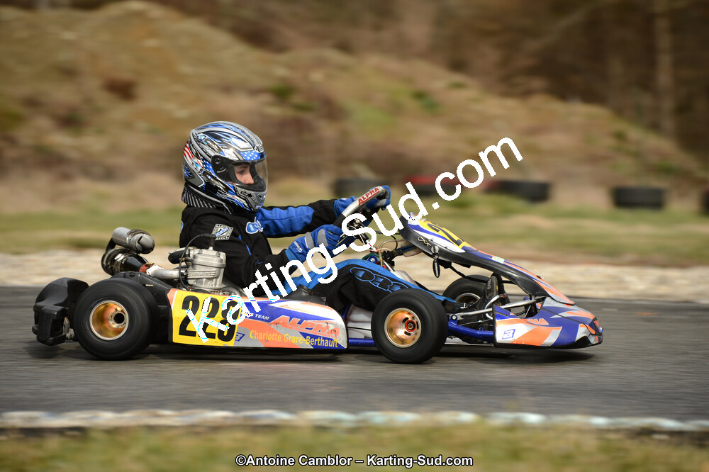 10/03/2013 : 1ère manche du Trophée Vincent Sanchez à Lavelanet (Photos Antoine Camblor) 2013 — karting