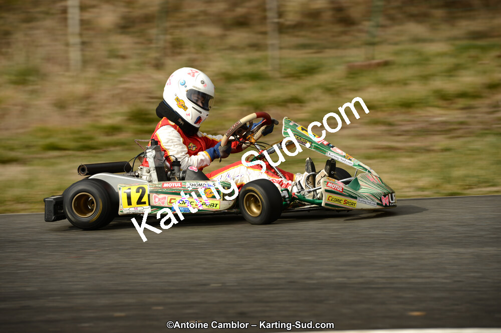 10/03/2013 : 1ère manche du Trophée Vincent Sanchez à Lavelanet (Photos Antoine Camblor) 2013 — karting