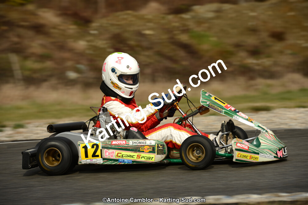 10/03/2013 : 1ère manche du Trophée Vincent Sanchez à Lavelanet (Photos Antoine Camblor) 2013 — karting