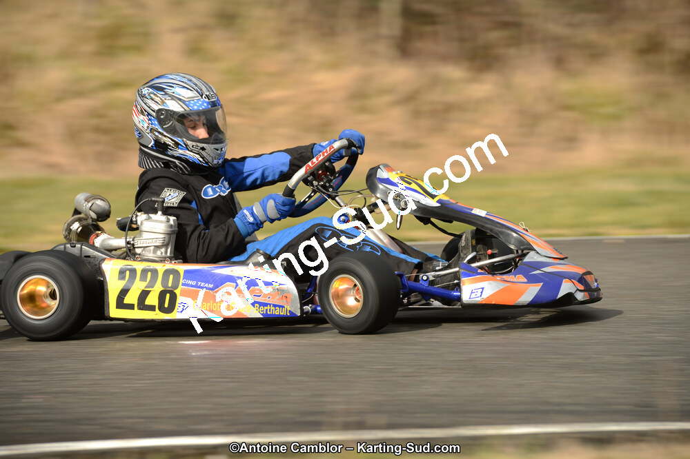 10/03/2013 : 1ère manche du Trophée Vincent Sanchez à Lavelanet (Photos Antoine Camblor) 2013 — karting