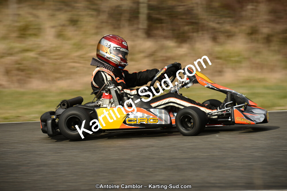 10/03/2013 : 1ère manche du Trophée Vincent Sanchez à Lavelanet (Photos Antoine Camblor) 2013 — karting