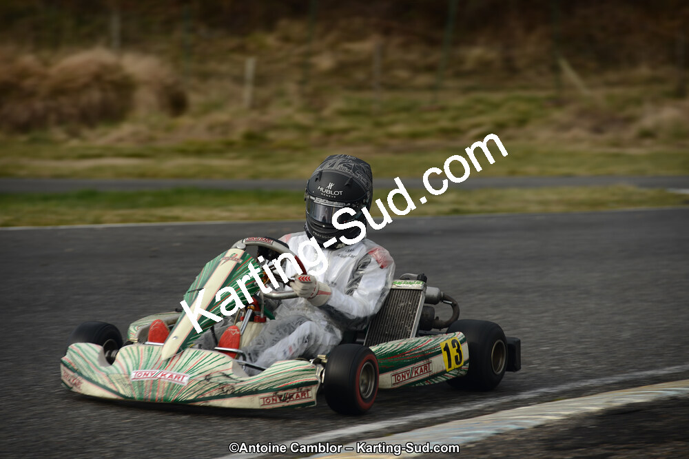 10/03/2013 : 1ère manche du Trophée Vincent Sanchez à Lavelanet (Photos Antoine Camblor) 2013 — karting