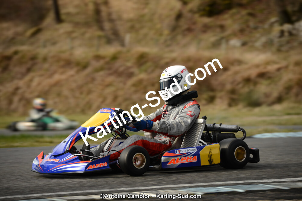 10/03/2013 : 1ère manche du Trophée Vincent Sanchez à Lavelanet (Photos Antoine Camblor) 2013 — karting