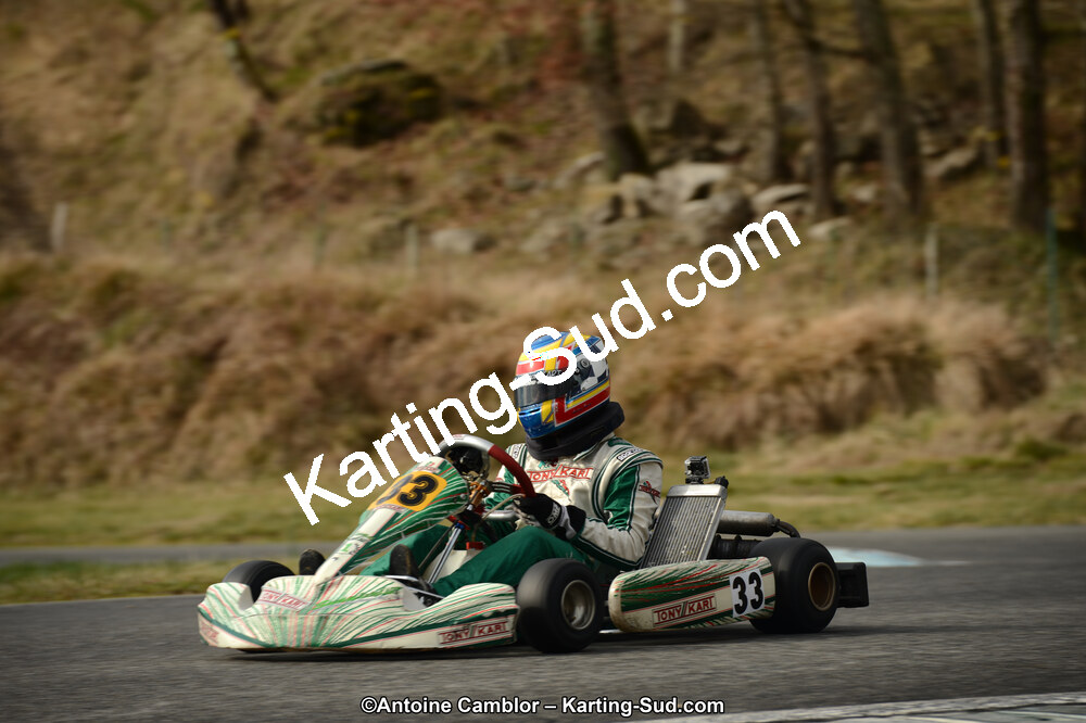 10/03/2013 : 1ère manche du Trophée Vincent Sanchez à Lavelanet (Photos Antoine Camblor) 2013 — karting