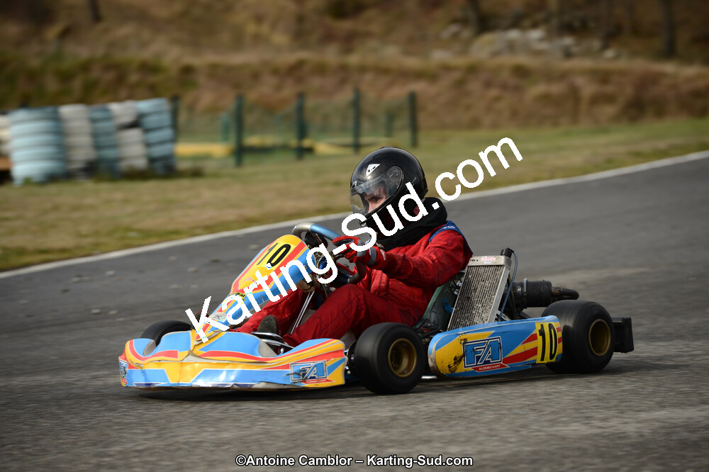 10/03/2013 : 1ère manche du Trophée Vincent Sanchez à Lavelanet (Photos Antoine Camblor) 2013 — karting