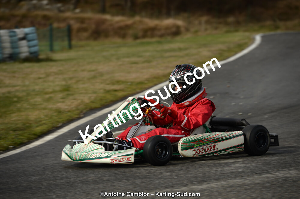 10/03/2013 : 1ère manche du Trophée Vincent Sanchez à Lavelanet (Photos Antoine Camblor) 2013 — karting