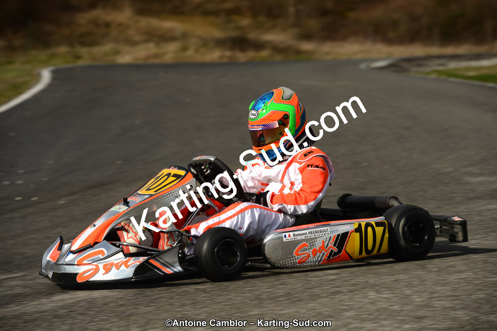 10/03/2013 : 1ère manche du Trophée Vincent Sanchez à Lavelanet (Photos Antoine Camblor) 2013 — karting