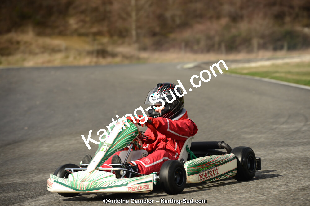 10/03/2013 : 1ère manche du Trophée Vincent Sanchez à Lavelanet (Photos Antoine Camblor) 2013 — karting