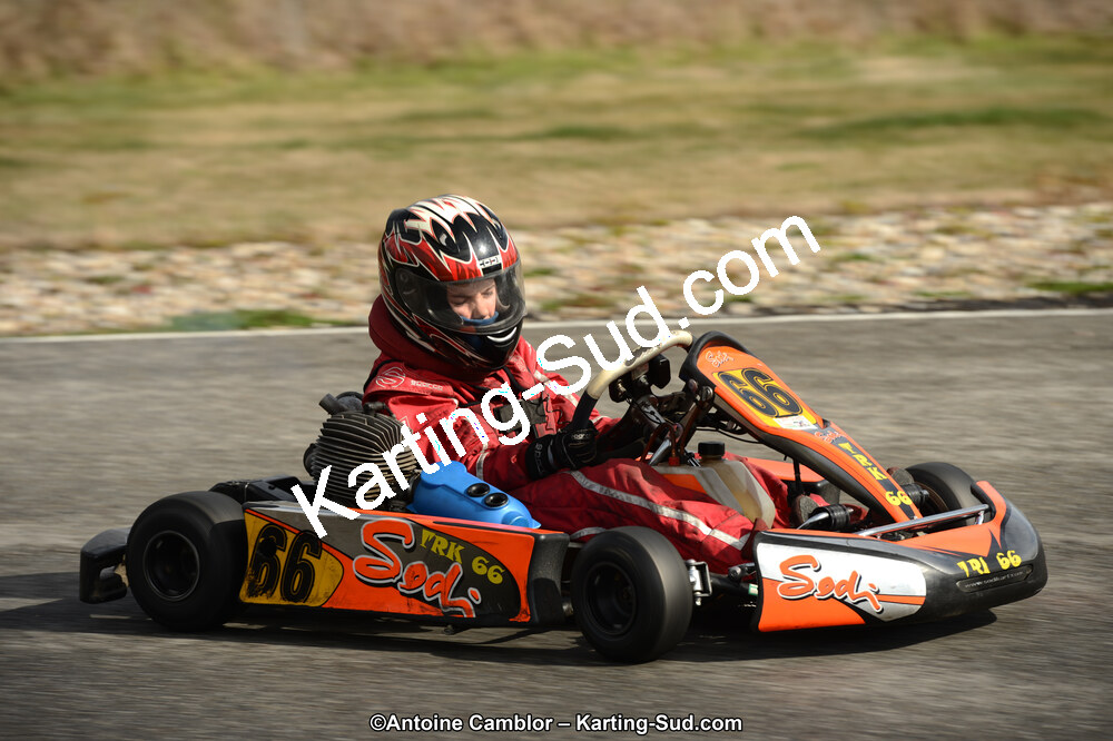 10/03/2013 : 1ère manche du Trophée Vincent Sanchez à Lavelanet (Photos Antoine Camblor) 2013 — karting