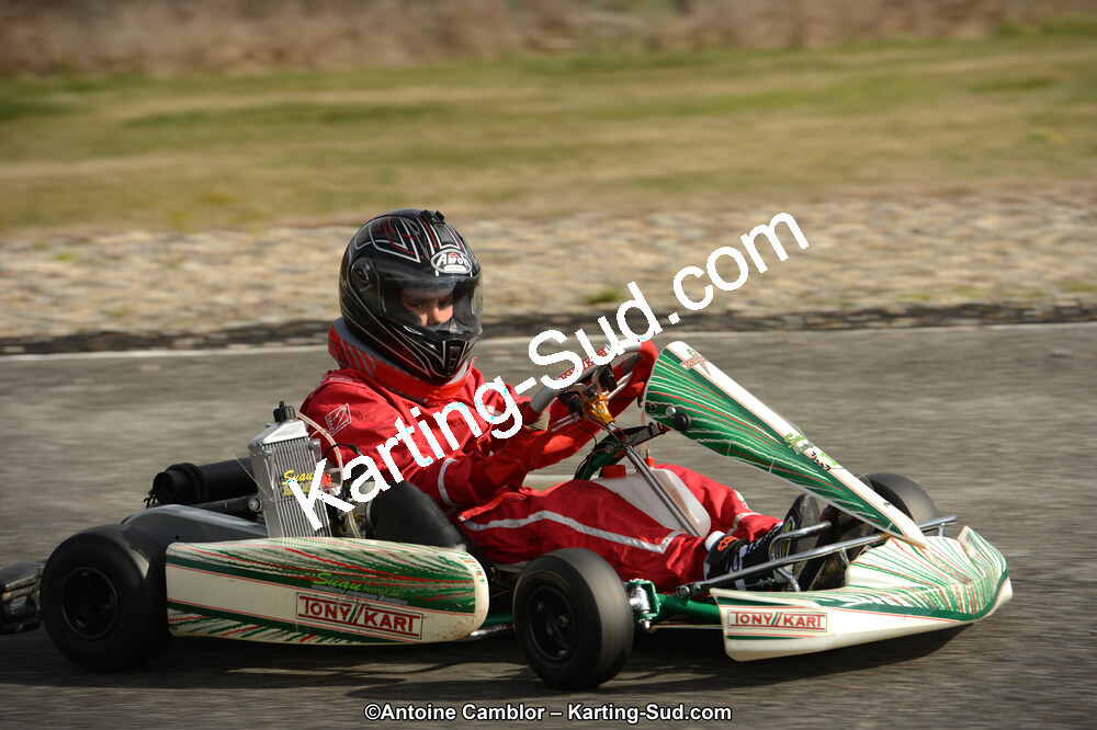 10/03/2013 : 1ère manche du Trophée Vincent Sanchez à Lavelanet (Photos Antoine Camblor) 2013 — karting