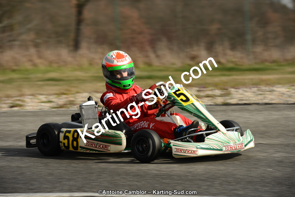 10/03/2013 : 1ère manche du Trophée Vincent Sanchez à Lavelanet (Photos Antoine Camblor) 2013 — karting
