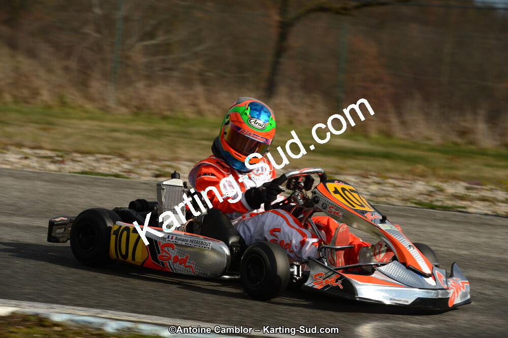 10/03/2013 : 1ère manche du Trophée Vincent Sanchez à Lavelanet (Photos Antoine Camblor) 2013 — karting