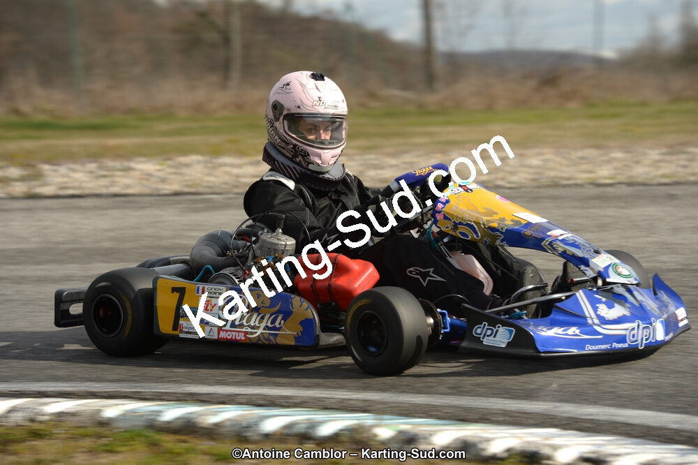 10/03/2013 : 1ère manche du Trophée Vincent Sanchez à Lavelanet (Photos Antoine Camblor) 2013 — karting