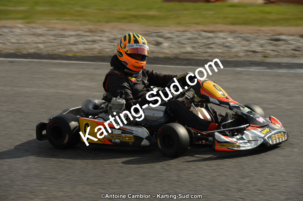 10/03/2013 : 1ère manche du Trophée Vincent Sanchez à Lavelanet (Photos Antoine Camblor) 2013 — karting