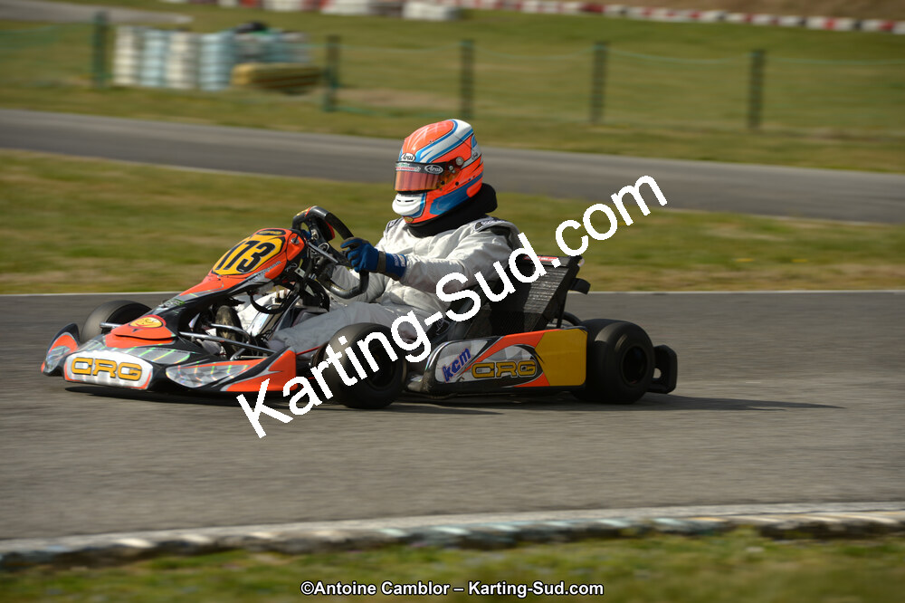 10/03/2013 : 1ère manche du Trophée Vincent Sanchez à Lavelanet (Photos Antoine Camblor) 2013 — karting