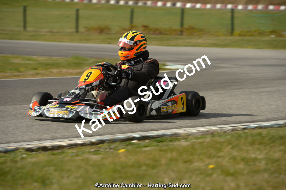 10/03/2013 : 1ère manche du Trophée Vincent Sanchez à Lavelanet (Photos Antoine Camblor) 2013 — karting